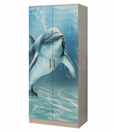 Шкаф "Миф" 2-х ств. с фотопечатью (м)