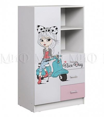 Шкаф комбинированый "Вега" Fashion-1 (м)