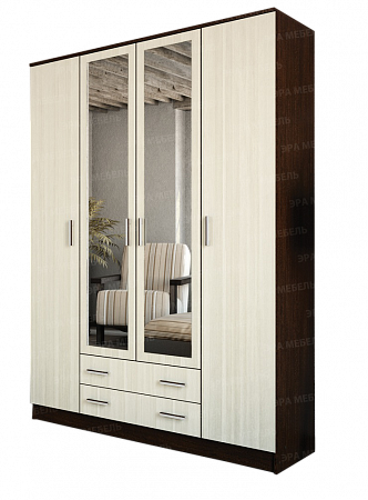 Шкаф "Квадро с зеркалом"