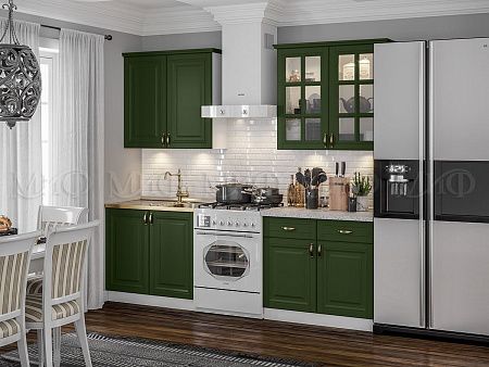 Кухня Престиж 2,0/900м (490) Компоновка №3 (Кастилло темный) (м)