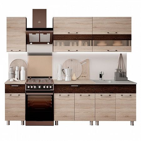 Кухонный гарнитур "Монтана" 2,0 м (б)