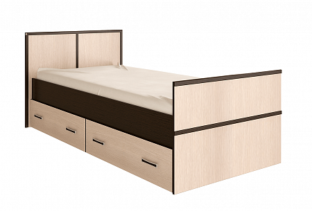 Кровать "Сакура" 0.9 LIGHT (б)