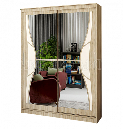 Шкаф-купе "Элегант 1" 1500 (м)