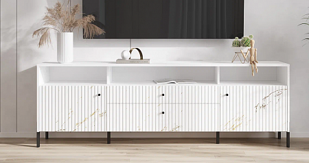 Тумба под ТВ "Оливия" (металл) (м)