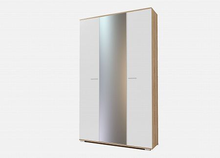 Шкаф с зеркалом "Италия" ШК 1300 (пм)