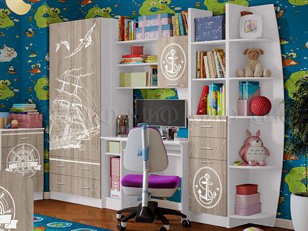 Стенка Юниор-2 ЛДСП Немо (м)